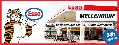 Esso Tankstelle Mellendorf, Kaltenweider Str. 29, Mellendorf (2024).